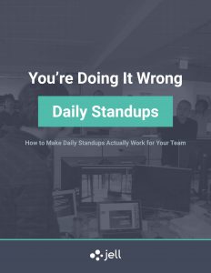 you're doing daily standups wrong