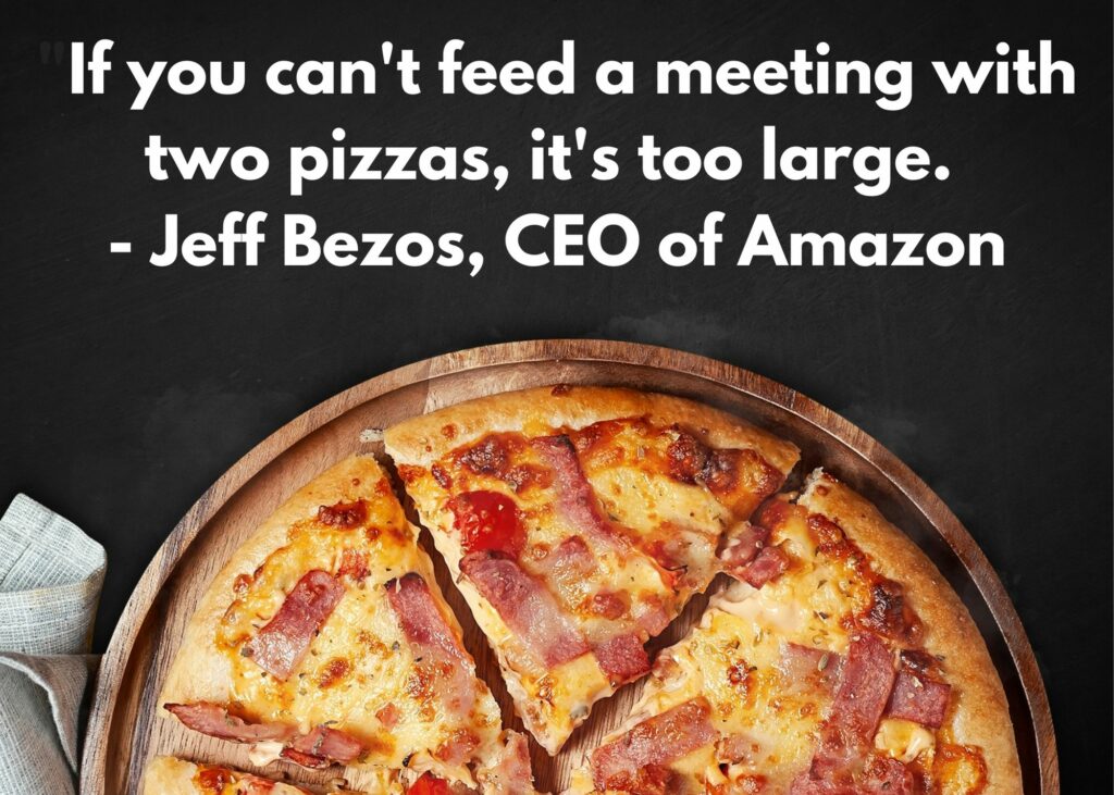 bezos pizza quote