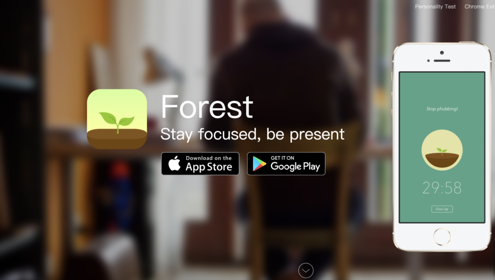 forest app - work from home
